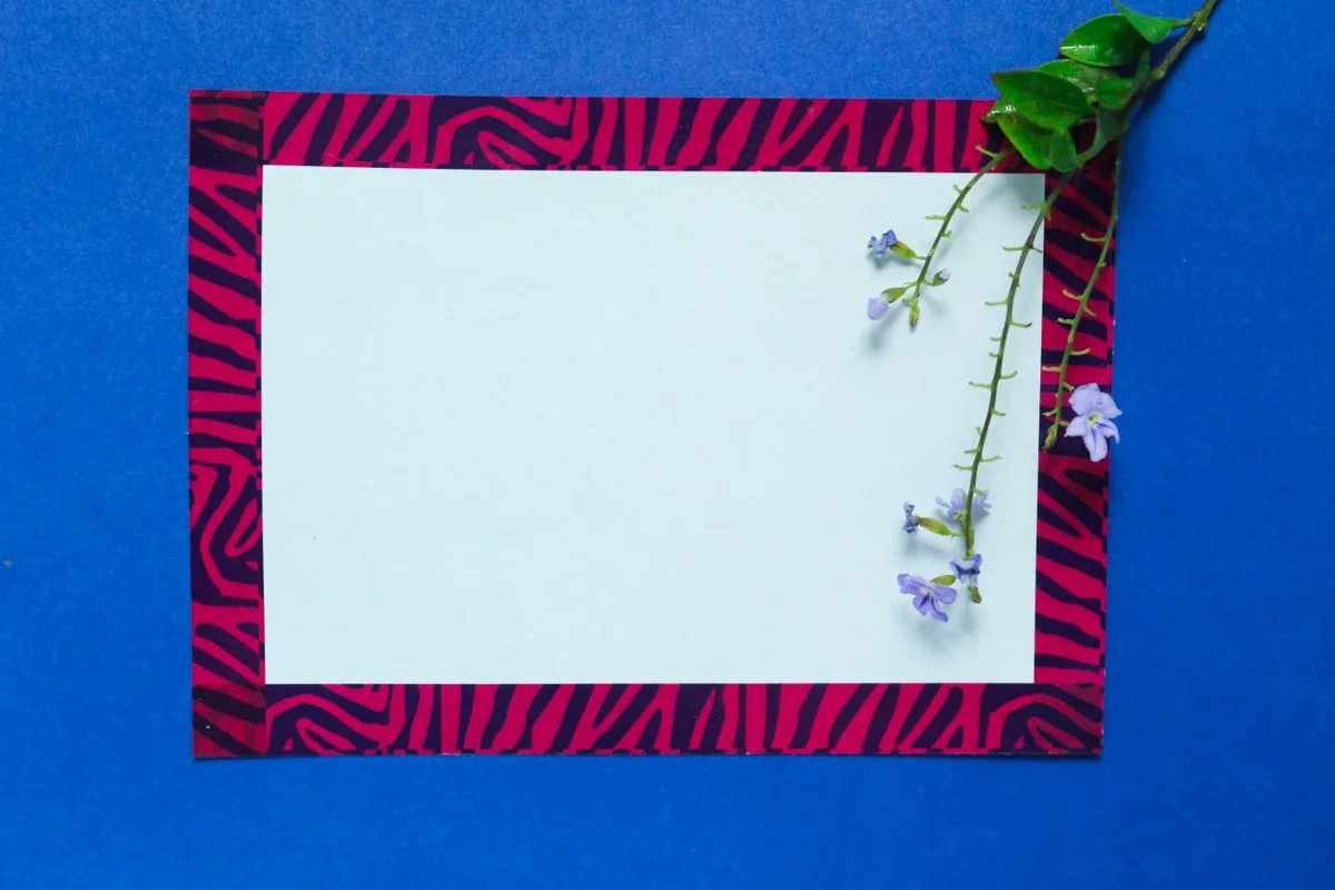 Mixed patterned papers for scrapbook design