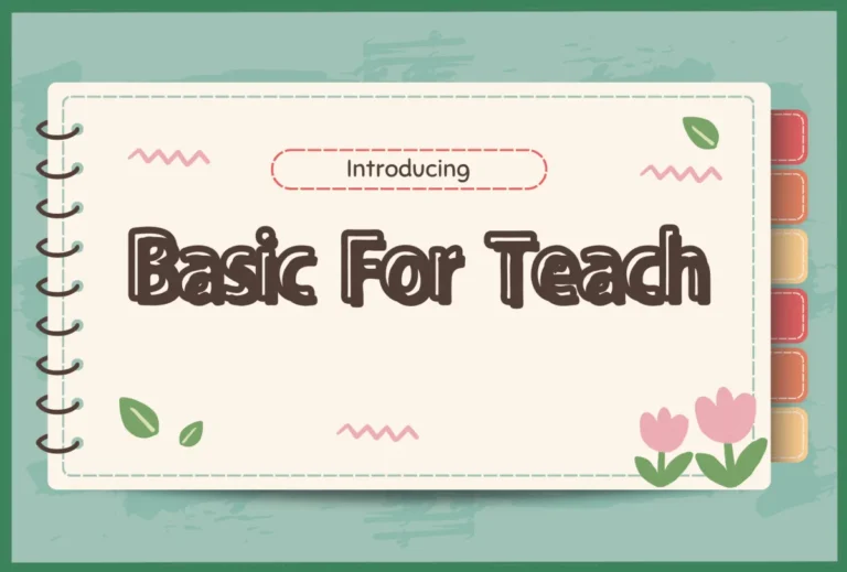 Basic for Teach preview