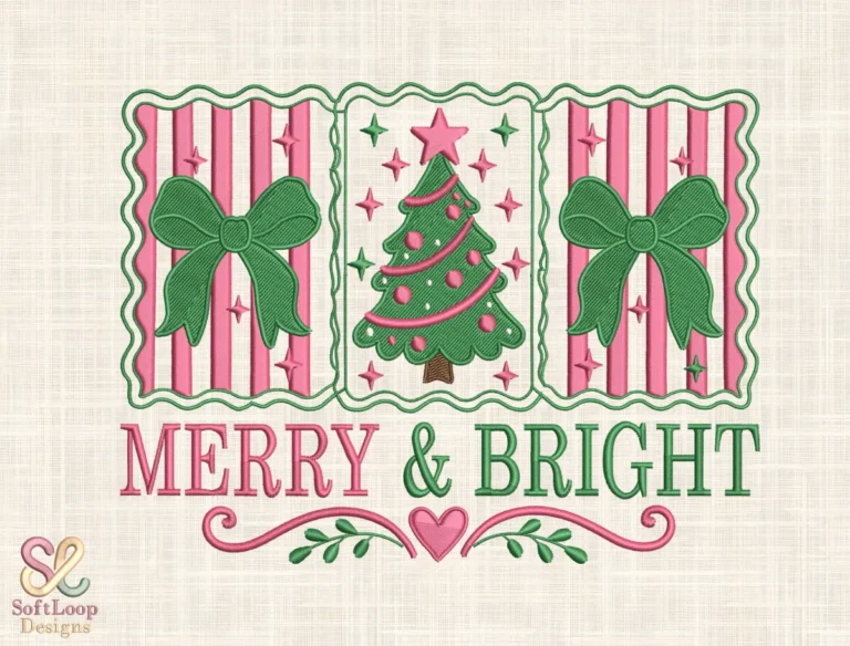 Christmas Embroidery Design preview