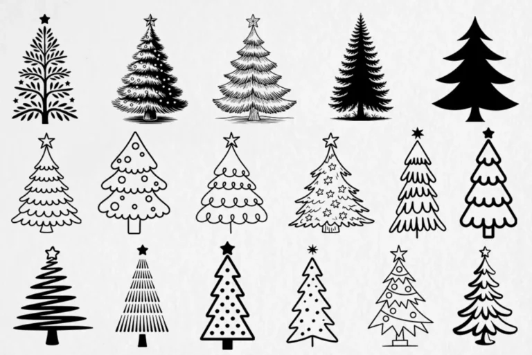 Christmas Tree SVG Bundle Christmas SVG preview