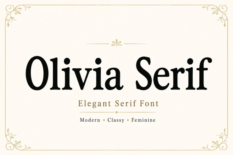 Olivia Serif preview